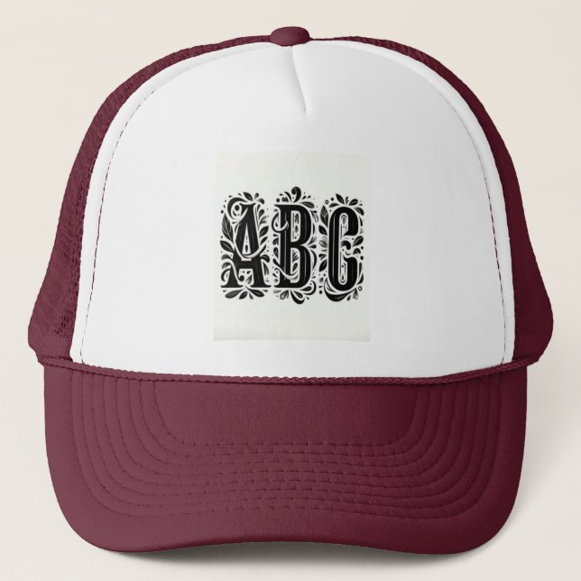 ABC Logotyp Keps – Stilren och Bekväm för Vardagsb (Framsida)