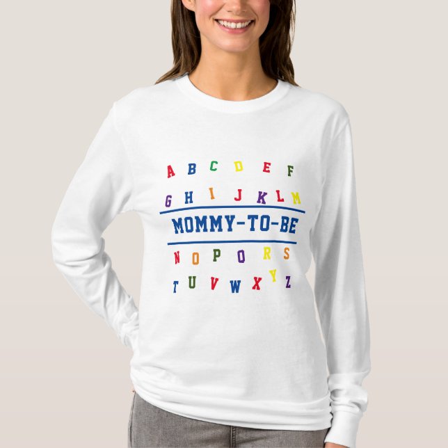 ABC Mamma-to-be T-Shirt (Framsida)