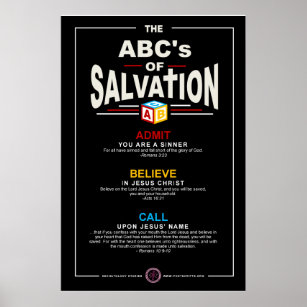 ABC-nummer för räddning Poster