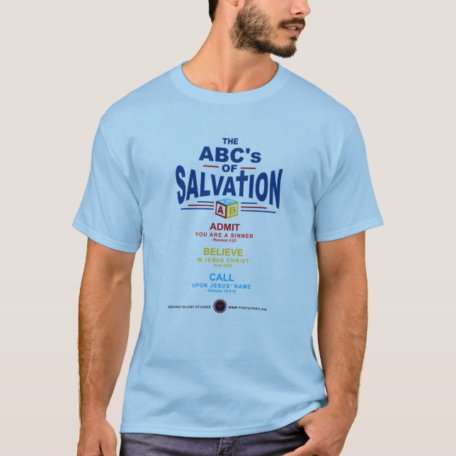 ABC-nummer för räddning T Shirt (Framsida)