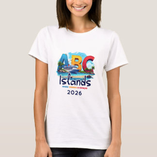 Abc öar Aru Bonaire Curacao Kryssningsresa 20 T Shirt