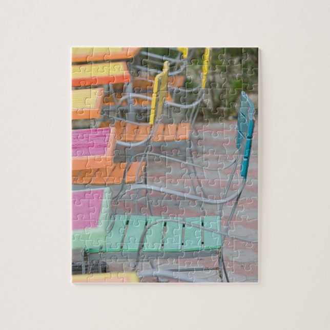 ABC-öarna, ARUBA, Handflatan-Beach: Färgkafé Pussel (Vertikal)