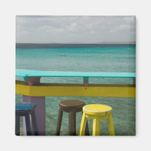 ABC-öarna, BONAIRE, Kralendijk: Havsutsikt Magnet