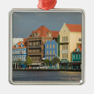 ABC-öarna, CURACAO, Willemstad: Hamnfront 2 Julgransprydnad Metall