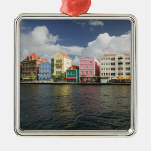 ABC-öarna, CURACAO, Willemstad: Hamnfront Julgransprydnad Metall