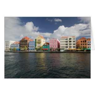 ABC-öarna, CURACAO, Willemstad: Hamnfronten Hälsningskort