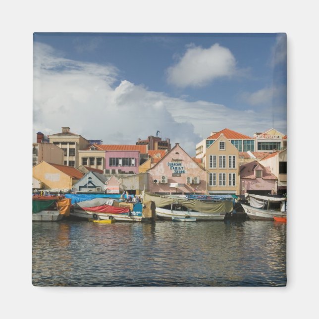 ABC-öarna, CURACAO, Willemstad: Punda Magnet (Framsidan)