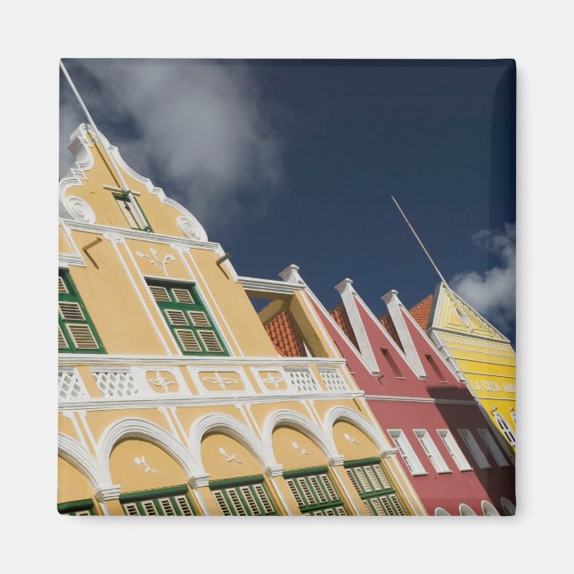 ABC-öarna, CURACAO, Willemstad: Punda Magnet (Framsidan)
