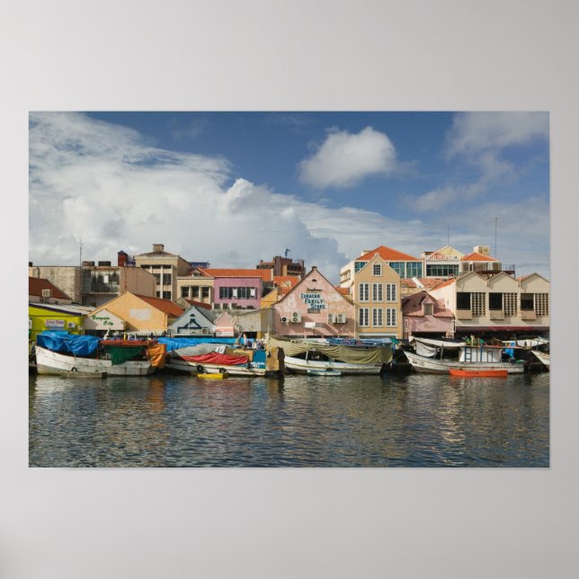 ABC-öarna, CURACAO, Willemstad: Punda Poster (Framsidan)