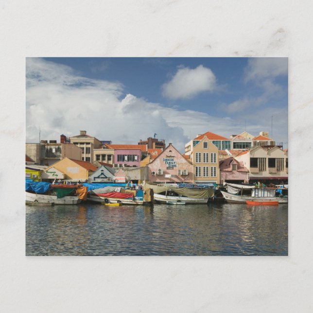 ABC-öarna, CURACAO, Willemstad: Punda Vykort (Framsida)