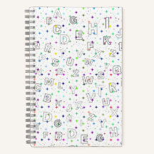 ABC på startbakgrunden - praxis (5,5" x 8,5") 