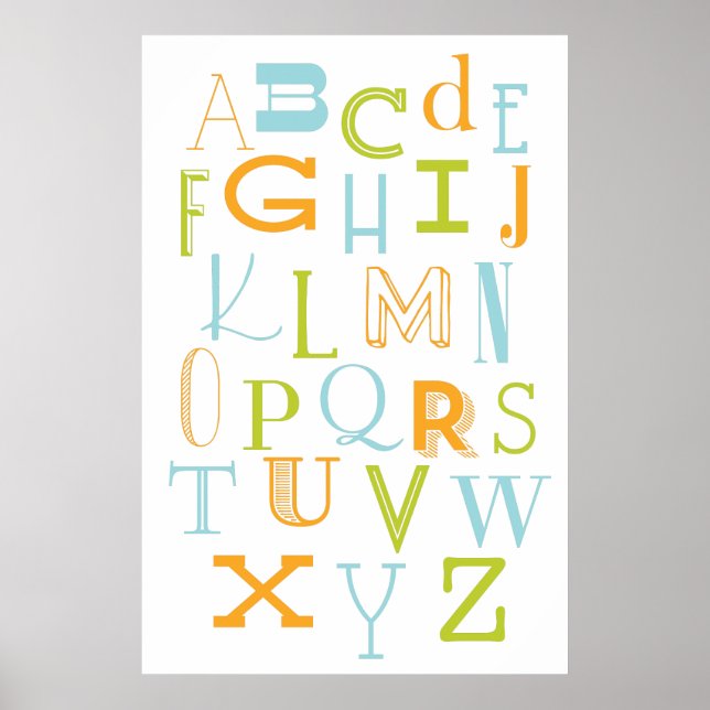 ABC-Poster Poster (Framsidan)