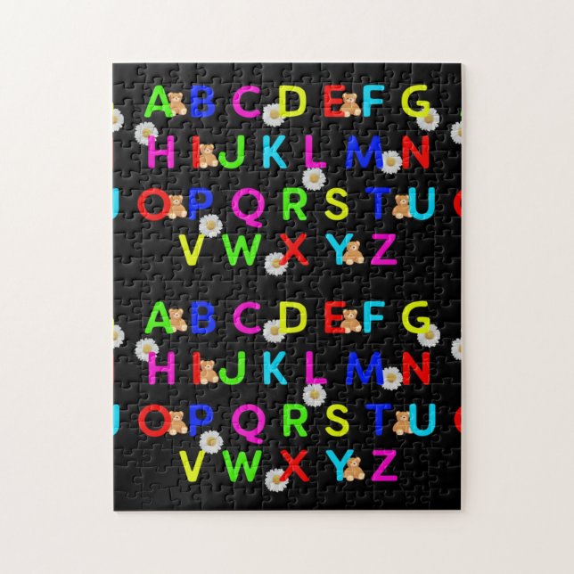 ABC:s Alphabet Brev Pussel (Vertikal)