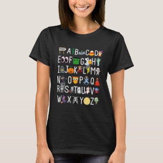 ABC:s Lärande Förskolelärare Rolig Halloween T Shirt