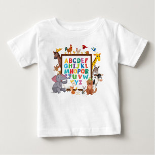 "ABC Safari: Embark på ett djuralfabet T Shirt