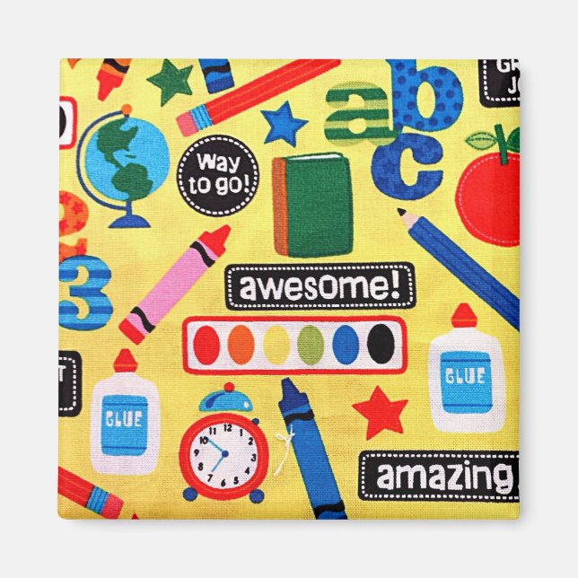 ABC School Fantastisk Magnet (Framsidan)
