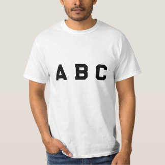  ABC Style T Shirt
