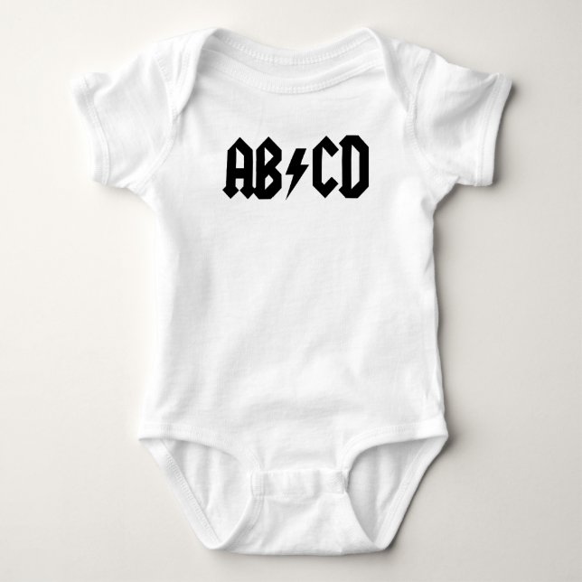 ABCD-babyT-tröja Tröja (Framsida)
