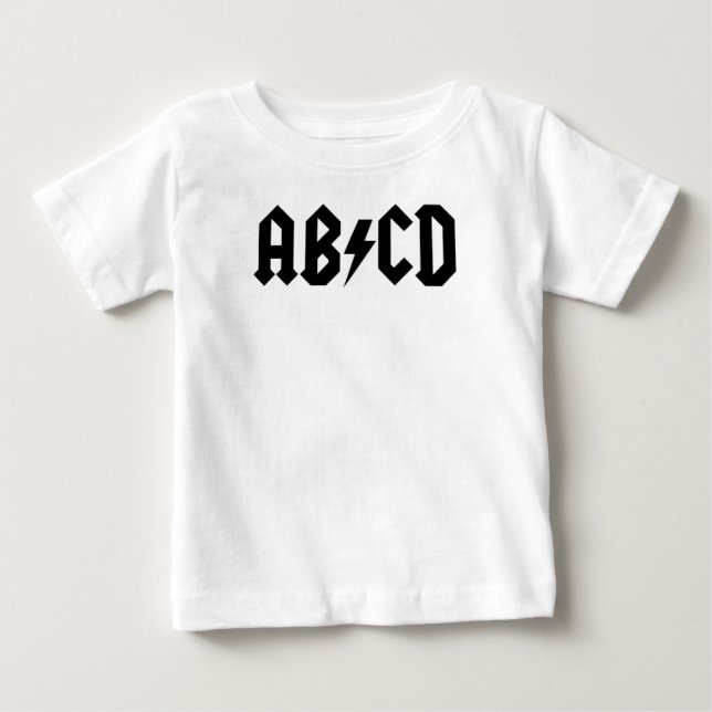 ABCD Bodykostym T-shirt (Framsida)