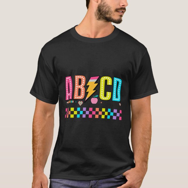 Abcd Ck Till Skolan Tee  (Framsida)