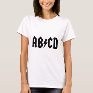 ABCD-objekt T Shirt