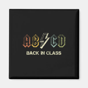 Abcd Teacher Magnet