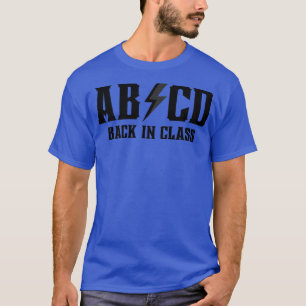ABCD Tillbaka i klass 3 T Shirt