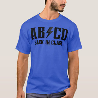 ABCD Tillbaka i klass 3 T Shirt