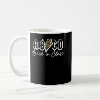 ABCD Tillbaka i klass Lärare T-Shirt