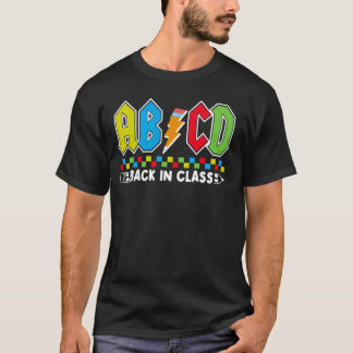ABCD Tillbaka i klass Sten Back to school Boys Gir T Shirt