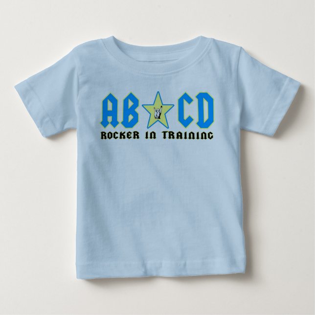 abcdblue t-shirt (Framsida)