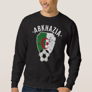 Abchhazia Soccer Ball Abchhazia Flagga Football Ab Lång Ärmad Tröja