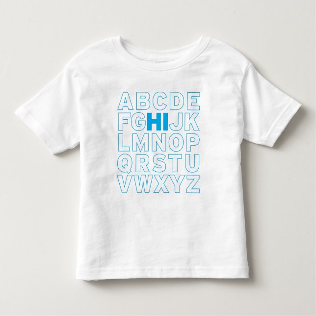 ABCHI_Blue T Shirt (Framsida)