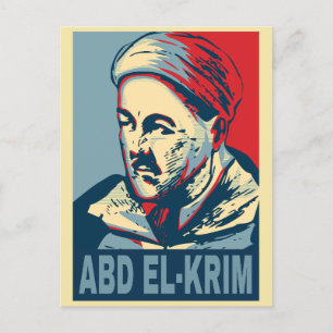 Abd el-Krim Rif Leader Hope Stil Abdelkarim Vykort