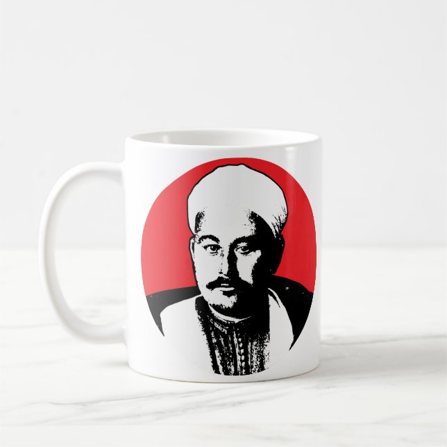 Abd el-Krim Rif Leader Icon Stil Abdelkarim Kaffemugg (Vänster)