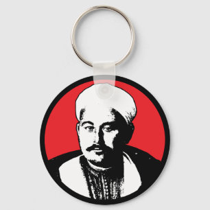Abd el-Krim Rif Leader Icon Stil Abdelkarim Nyckelring