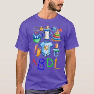 ABDL adult baby diaper lover Baby Items Collection T Shirt