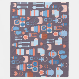 ABDL-filt | som är gullig all över | babymönster Fleecefilt