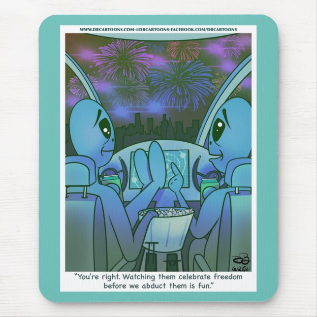 Abduction Mousepad Musmatta (Framsidan)