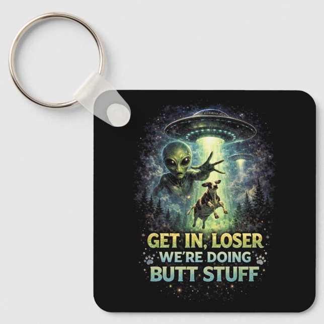 Abduction Night Nyckelring (Framsida)