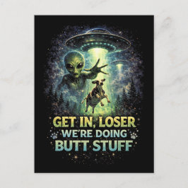 Abduction Night Vykort