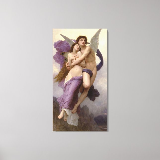 Abduction of Psyche (L'enlèvement de Psyché) Canvastryck (Framsida)
