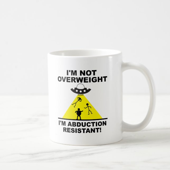 Abduction Resistent Funny Mug Kaffemugg (Höger)