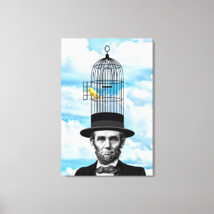 Abe Canary Canvastryck