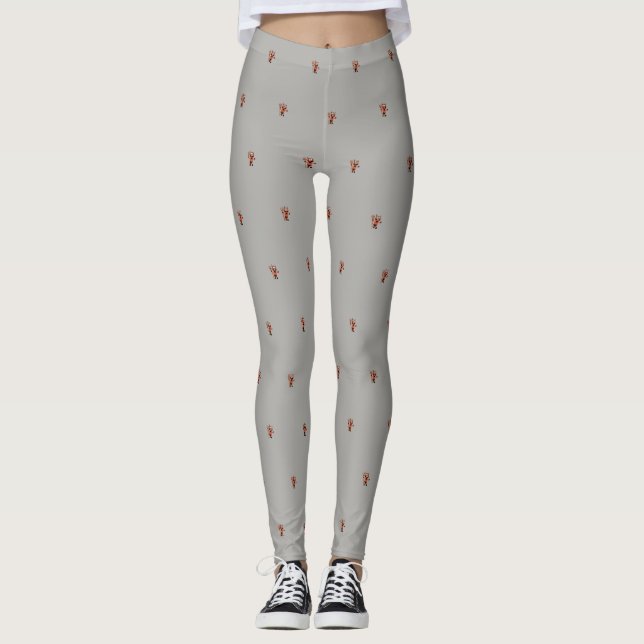 ABE-DAMASKER!! LEGGINGS (Framsida)