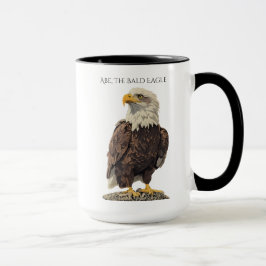 Abe den skalliga örnen-mugg mugg