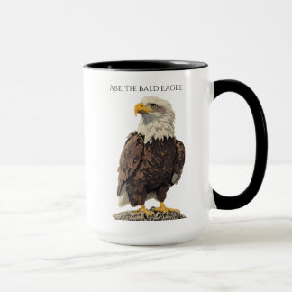 Abe den skalliga örnen-mugg mugg