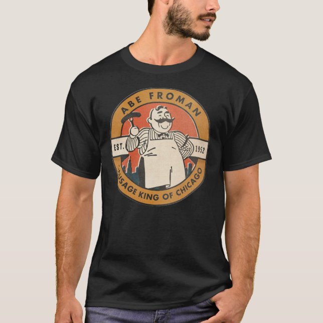Abe Froman - The Sause Kung of Chicago Classic T Shirt (Framsida)