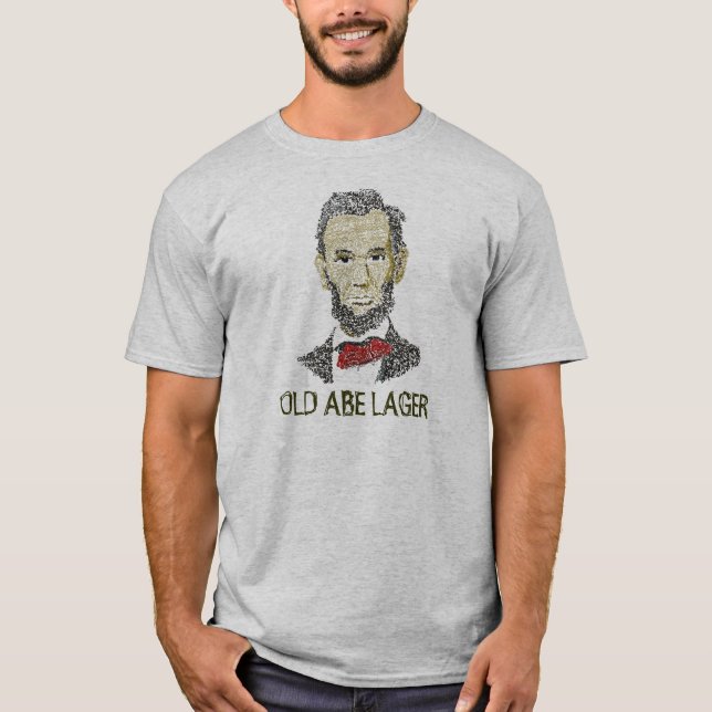 ABE GAMMAL ABE-LAGER TEE SHIRT (Framsida)
