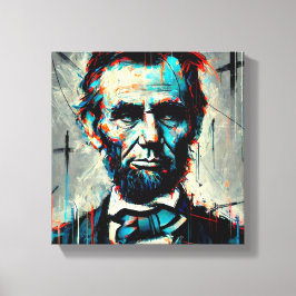 ABE LINCOLN 16TH U.S PRESIDENT 2 CANVASTRYCK